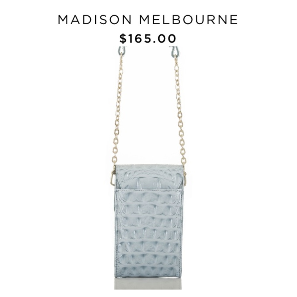 Brahmin Madison Sky Melbourne Crossbody - Picture 6 of 8
